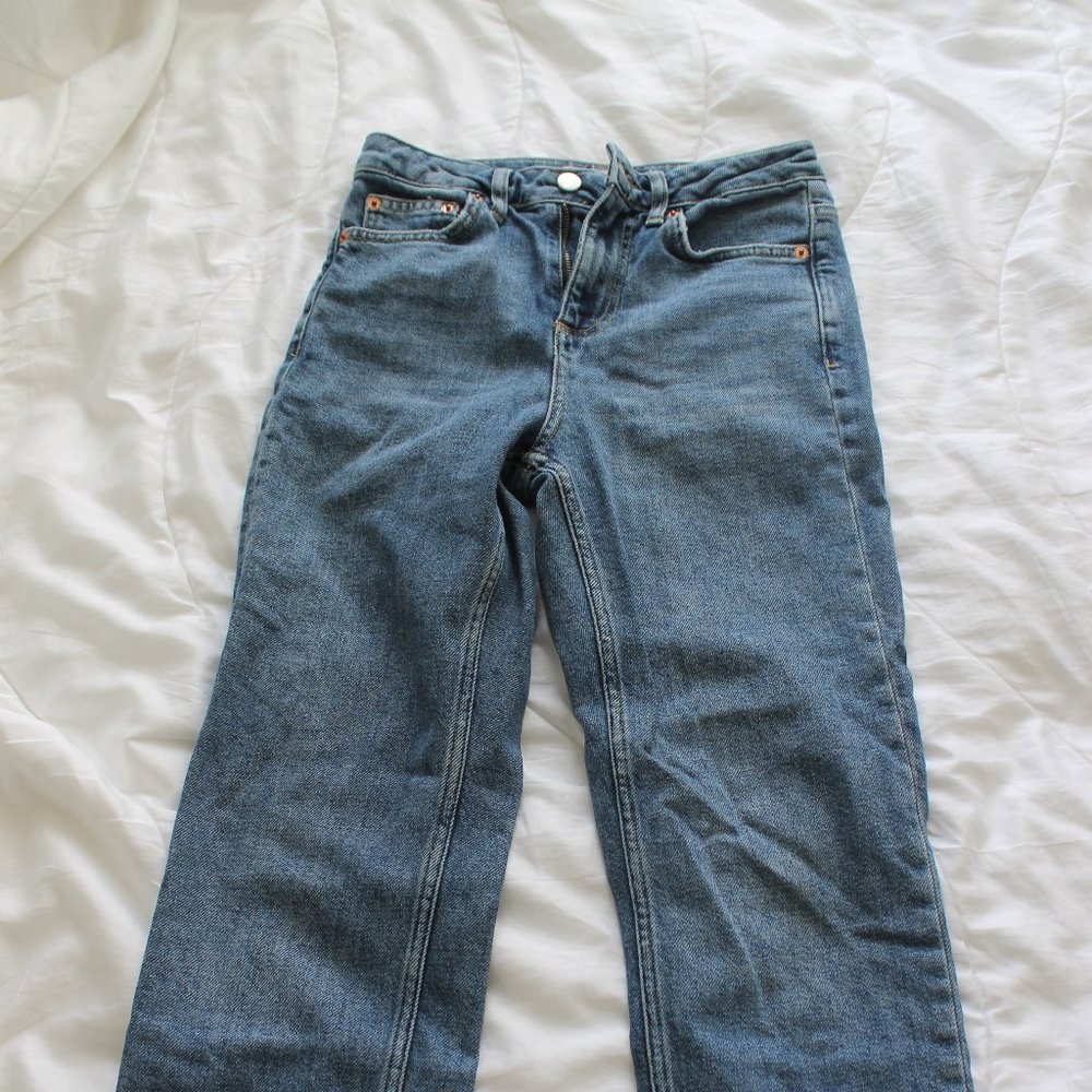Topshop Straight Leg Jeans W25L28